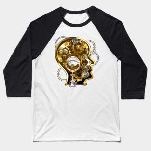 Steampunk Head with Manometer Baseball T-Shirt